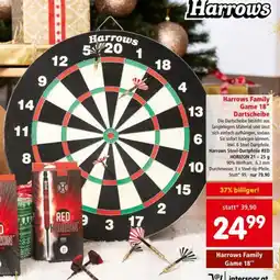 Interspar Harrows Family Game 18" Dartscheibe Angebot
