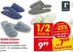 Interspar RUBIN Damen- Hauspatschen Angebot
