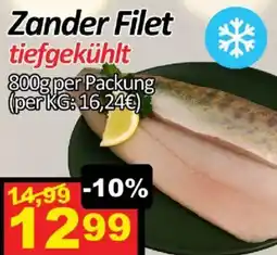 Wurstico Zander Filet tiefgekühlt Angebot