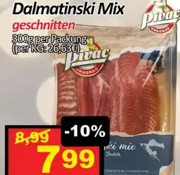 Wurstico Dalmatinski Mix geschnitten Angebot