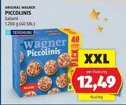 Hofer Wagner Pizza Salami Piccolinis Angebot