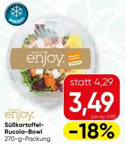 SPAR Gourmet SPAR enjoy Süßkartoffel-Rucola-Bowl Angebot