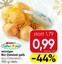 SPAR Gourmet Spar Natur pur Bio-Zwiebeln Angebot