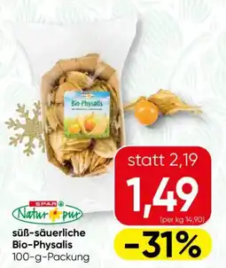SPAR Gourmet Spar Natur pur Bio-Physalis Angebot