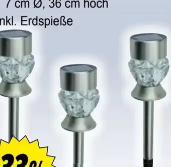 Zgonc Edelstahl Solarleuchten-Set Angebot