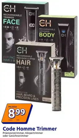 Action Code Homme Trimmer Angebot