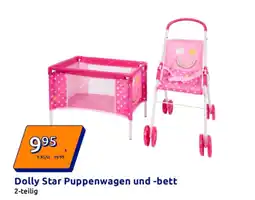 Action Dolly Star Puppenwagen und -bett Angebot