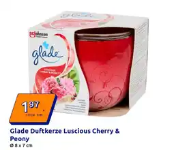 Action Glade Duftkerze Luscious Cherry & Peony Angebot