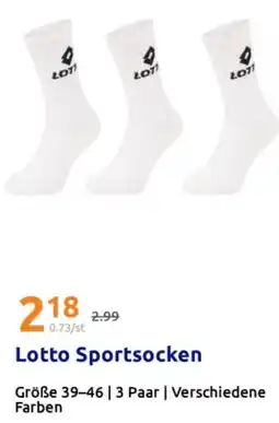 Action Lotto Sportsocken Angebot