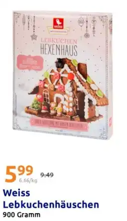 Action WEISS Lebkuchenhäuschen Angebot