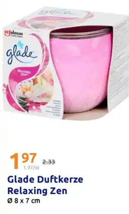 Action Glade Duftkerze Relaxing Zen Angebot