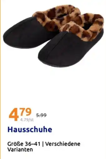 Action Hausschuhe Angebot