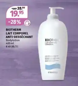 Müller Biotherm lait corporel anti-desséchant Angebot