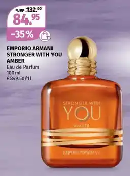 Müller Emporio armani stronger with you amber Angebot