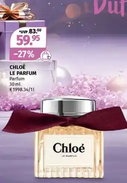 Müller Chloé le parfum Angebot