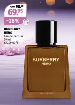 Müller Burberry hero Angebot