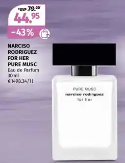 Müller Narciso rodriguez for her pure musc Angebot