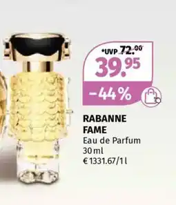 Müller Rabanne fame Angebot