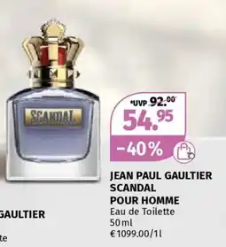 Müller Jean paul gaultier scandal pour homme Angebot