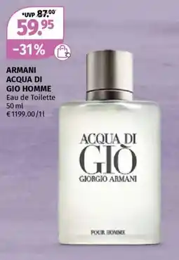 Müller Armani acqua di gio homme Angebot