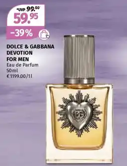 Müller Dolce & gabbana devotion for men Angebot