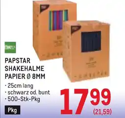Metro Papstar shakehalme papier Angebot