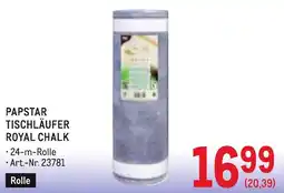 Metro Papstar tischläufer royal chalk Angebot