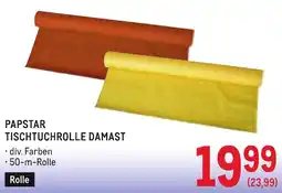 Metro Papstar tischtuchrolle damast Angebot