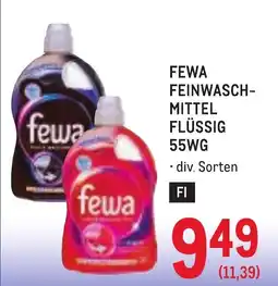 Metro Fewa feinwasch- mittel flüssig Angebot