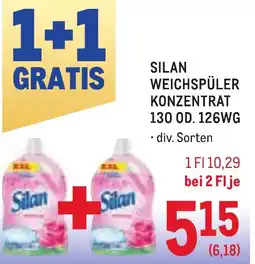 Metro Silan weichspüler konzentrat Angebot