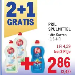 Metro Pril spülmittel Angebot
