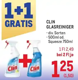 Metro Clin glasreiniger Angebot