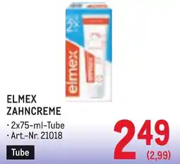 Metro Elmex zahncreme Angebot