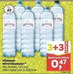 ADEG Vöslauer Mineralwasser Angebot