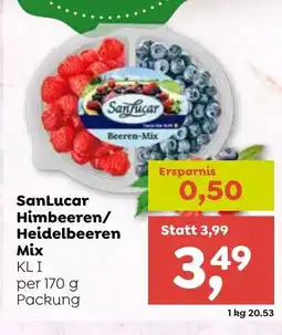 ADEG SanLucar Himbeeren/ Heidelbeeren Mix Angebot