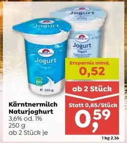 ADEG Kärntnermilch Naturjoghurt Angebot