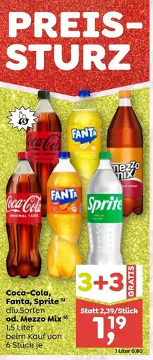 ADEG Coca-Cola, Fanta, Sprite od. Mezzo Mix Angebot