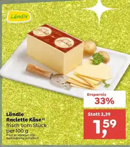 ADEG Ländle Raclette Käse Angebot