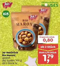 ADEG Ja! Natürlich Bio Maroni Angebot