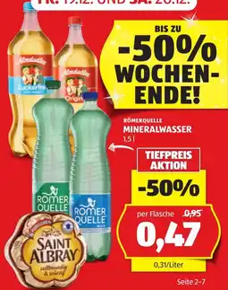 Hofer Mineralwasser Angebot