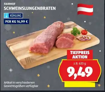 Hofer Schweinslungenbraten Angebot