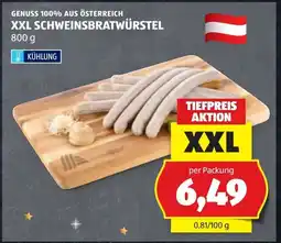 Hofer Xxl schweinsbratwurstel Angebot