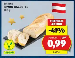 Hofer Jumbo baguette Angebot