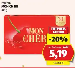 Hofer Ferrero mon cheri Angebot