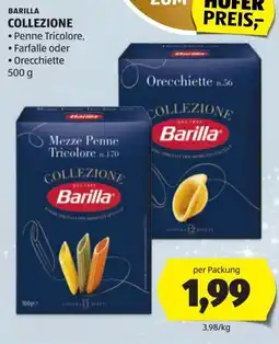 Hofer Barilla collezione Angebot