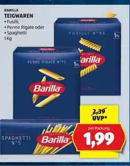 Hofer Barilla teigwaren Angebot