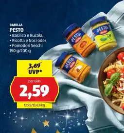 Hofer Barilla pesto Angebot