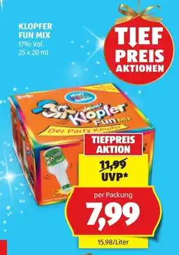 Hofer Klopfer fun mix Angebot
