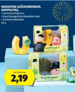 Hofer Marzipan glücksbringer, doppelpkg. Angebot