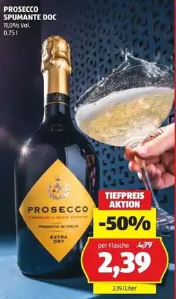 Hofer Prosecco spumante doc Angebot
